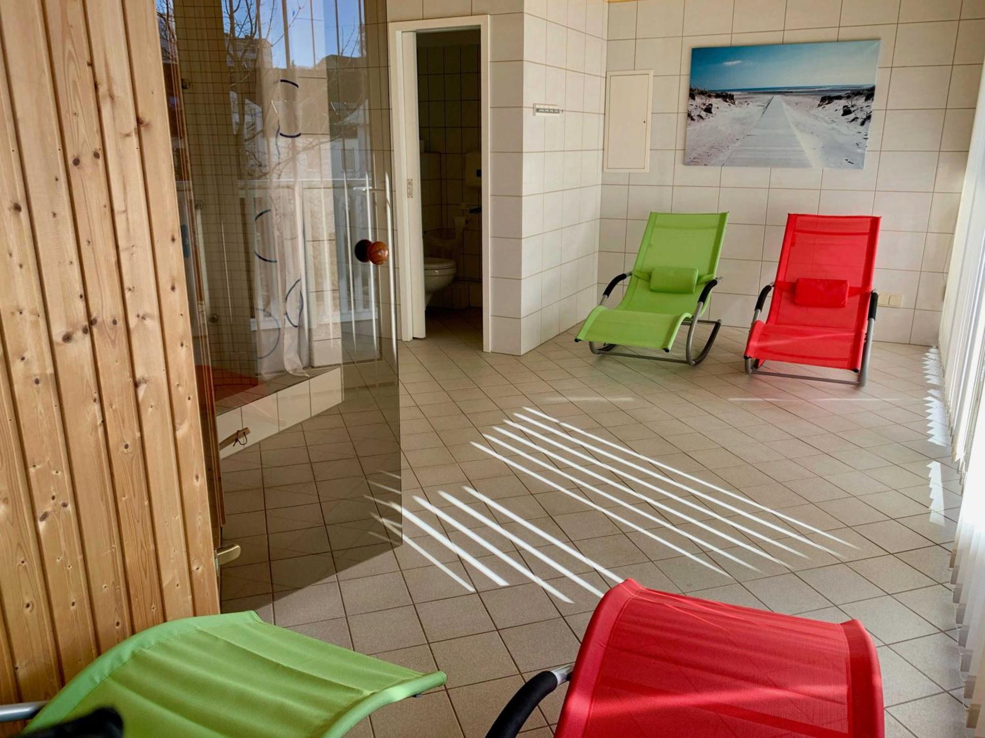 Ferienwohnung Mit Meerblick Und Sauna เกอเรน ภายนอก รูปภาพ